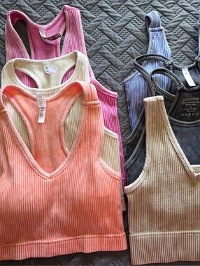 Lot Of 7 Zenana Bramis L/XL